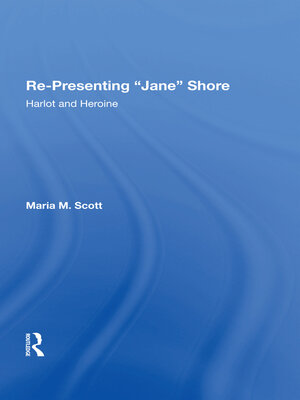 cover image of Re-Presenting 'Jane' Shore
